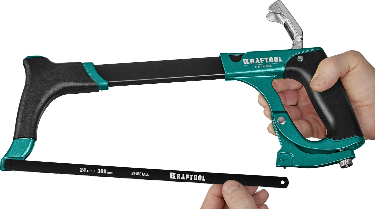 KRAFTOOL Kraft-Max, Ножовка по металлу (15802)