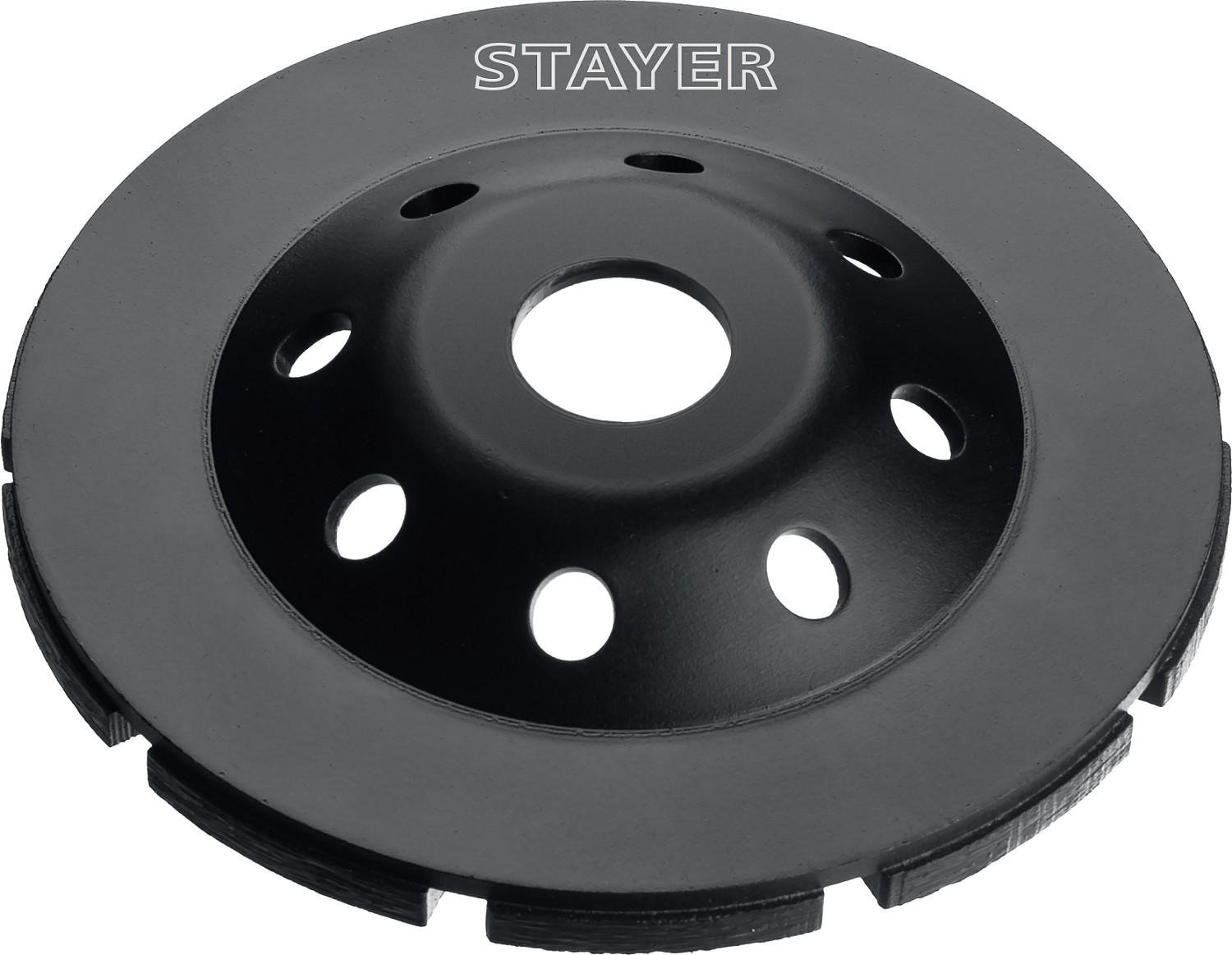 STAYER Double d 125 мм, Двухрядная алмазная чашка (33381-125)