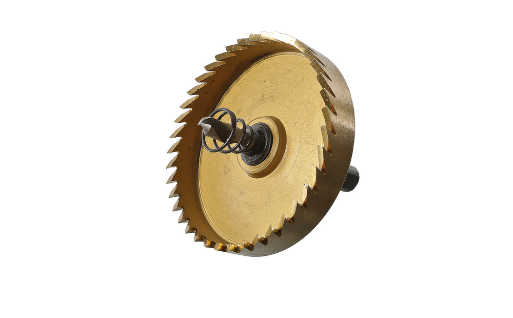 Коронка биметаллическая, 68 мм, по тонколистовому металлу, центрирующее сверло, Sturm!