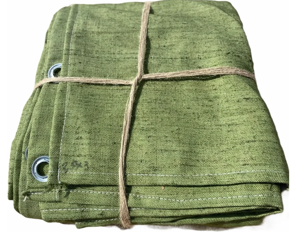 Полог брезентовый ВО 10 х 20 м с люверсами