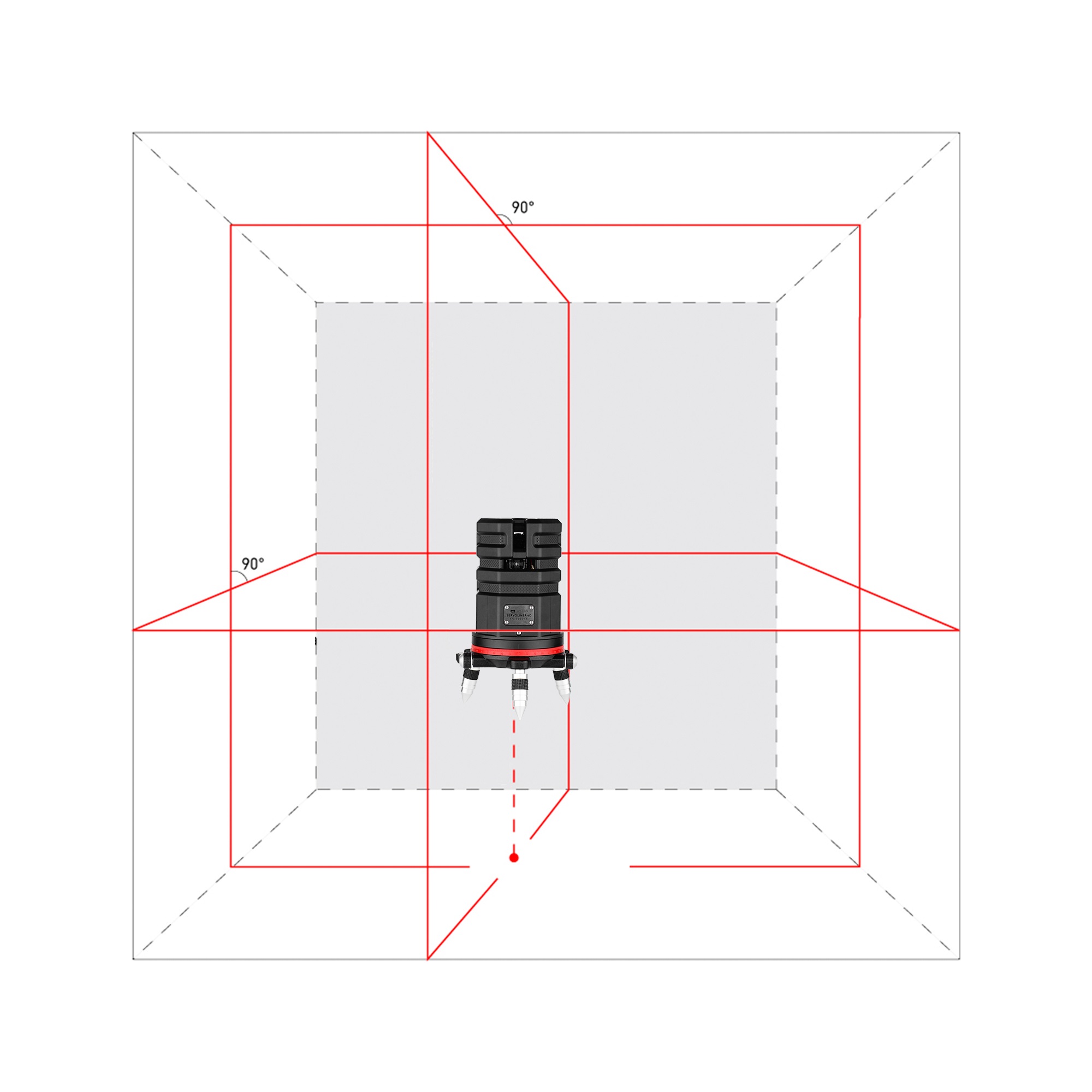 Лазерный уровень ADA 6D Servoliner