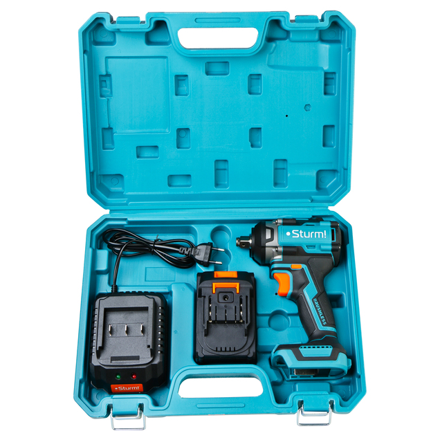 CD20500BL  Гайковерт ударн б/щ Sturm!, 18В, 1BatterySystem, 500Нм, 1/2"