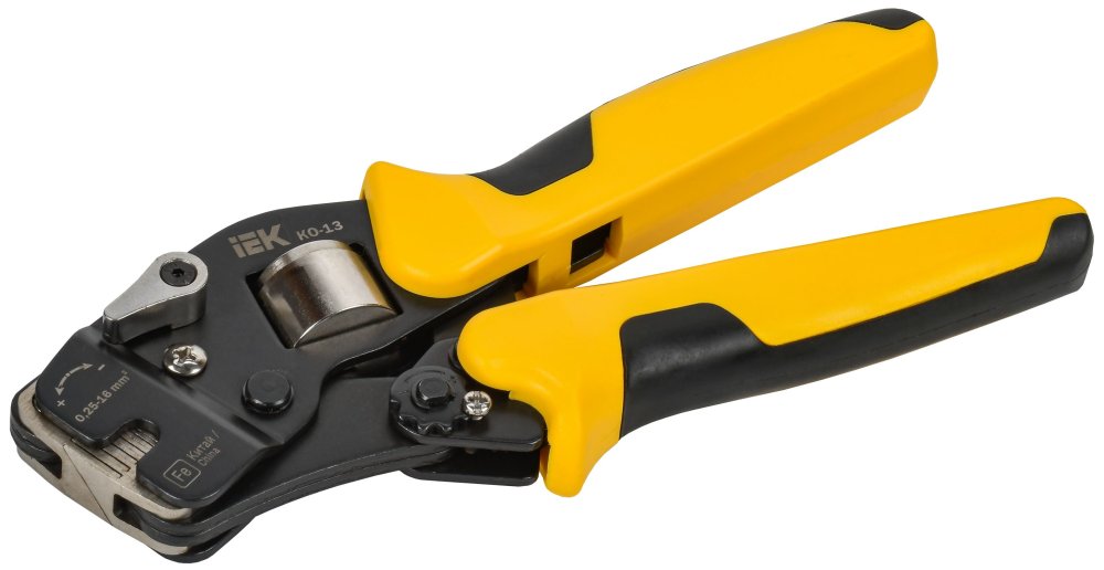 ARMA2L 3 Клещи обжимные торцевые КО-13 0,25-16мм2 (квадрат) IEK
