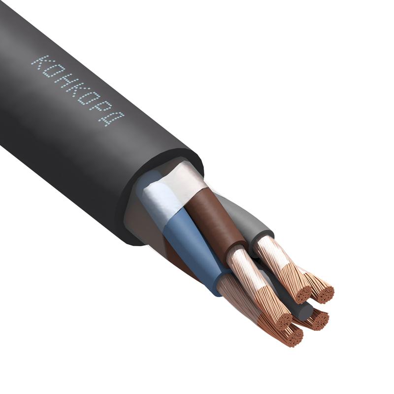 Кабель КГ-ХЛ 5х10 (N) 220/380-2 (м)