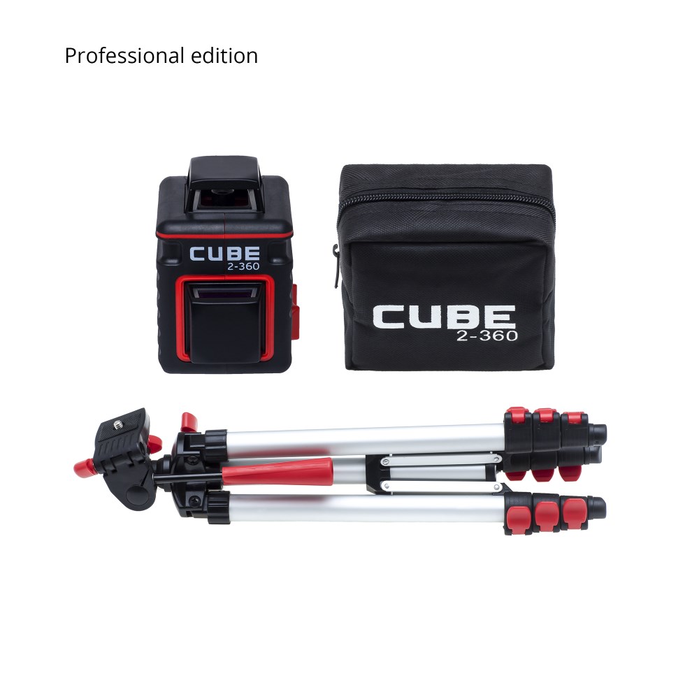 Построитель лазерных плоскостей ADA Cube 2-360 Professional Edition