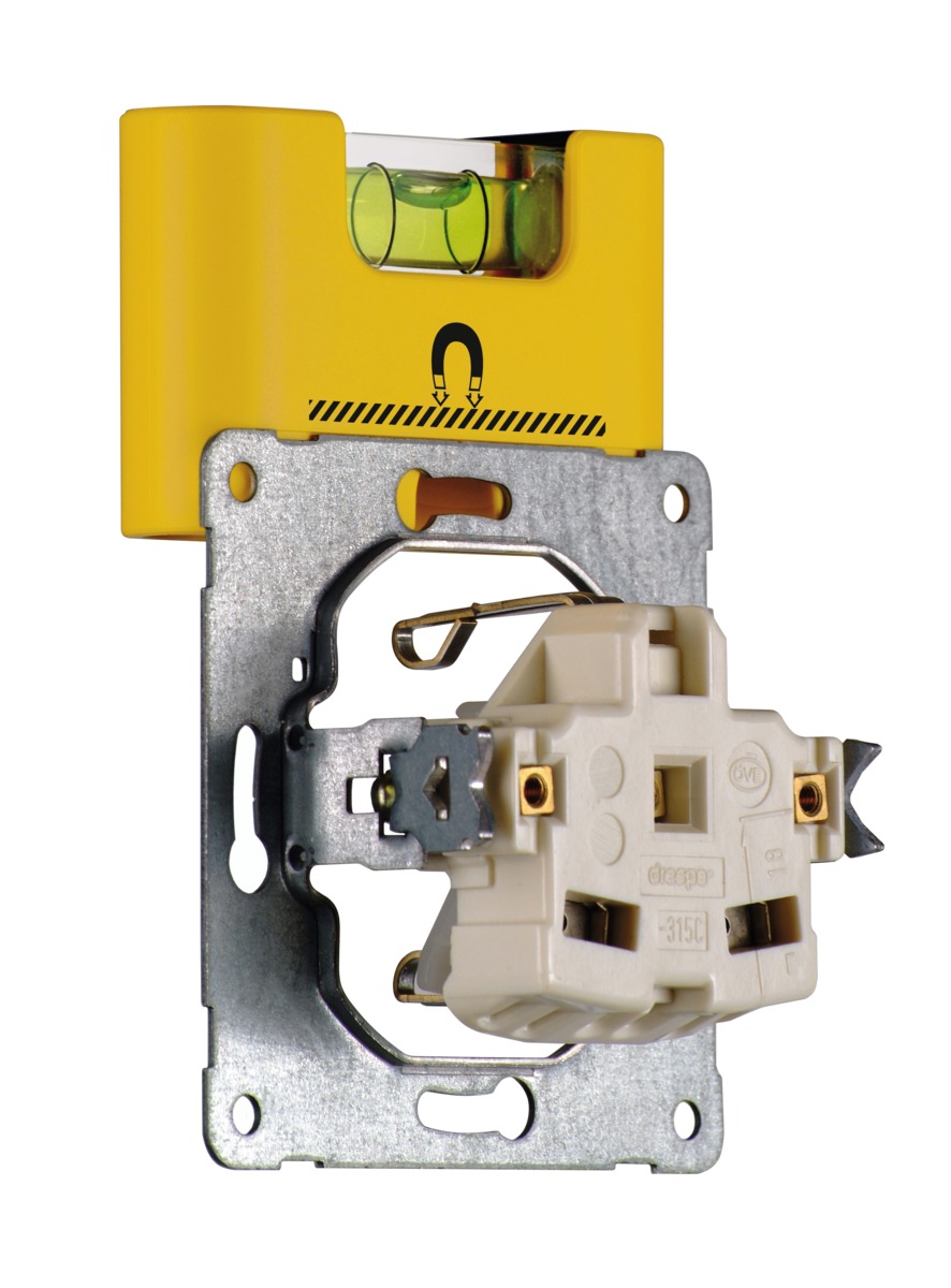 STABILA Уровень Stabila тип Pocket Electric (1гориз., точн. 1мм/м) с чехлом на пояс на блистере