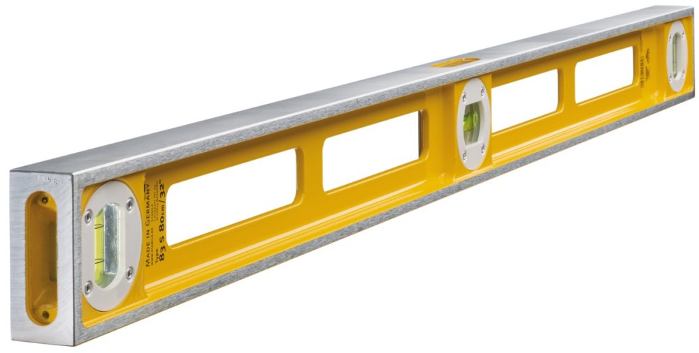 Уровень Stabila тип 83S, 80см литой профиль (2верт.,1гориз.,точн. 0,5мм/м)