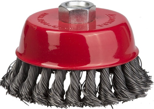 STAYER 100 мм, жгутированная стальная проволока, 0.5 мм, Щетка чашечная, PROFESSIONAL (35128-100)