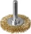 ЗУБР 38 мм, витая латунированная стальная проволока, 0.3 мм, Щетка дисковая, Профессионал (3520-038)