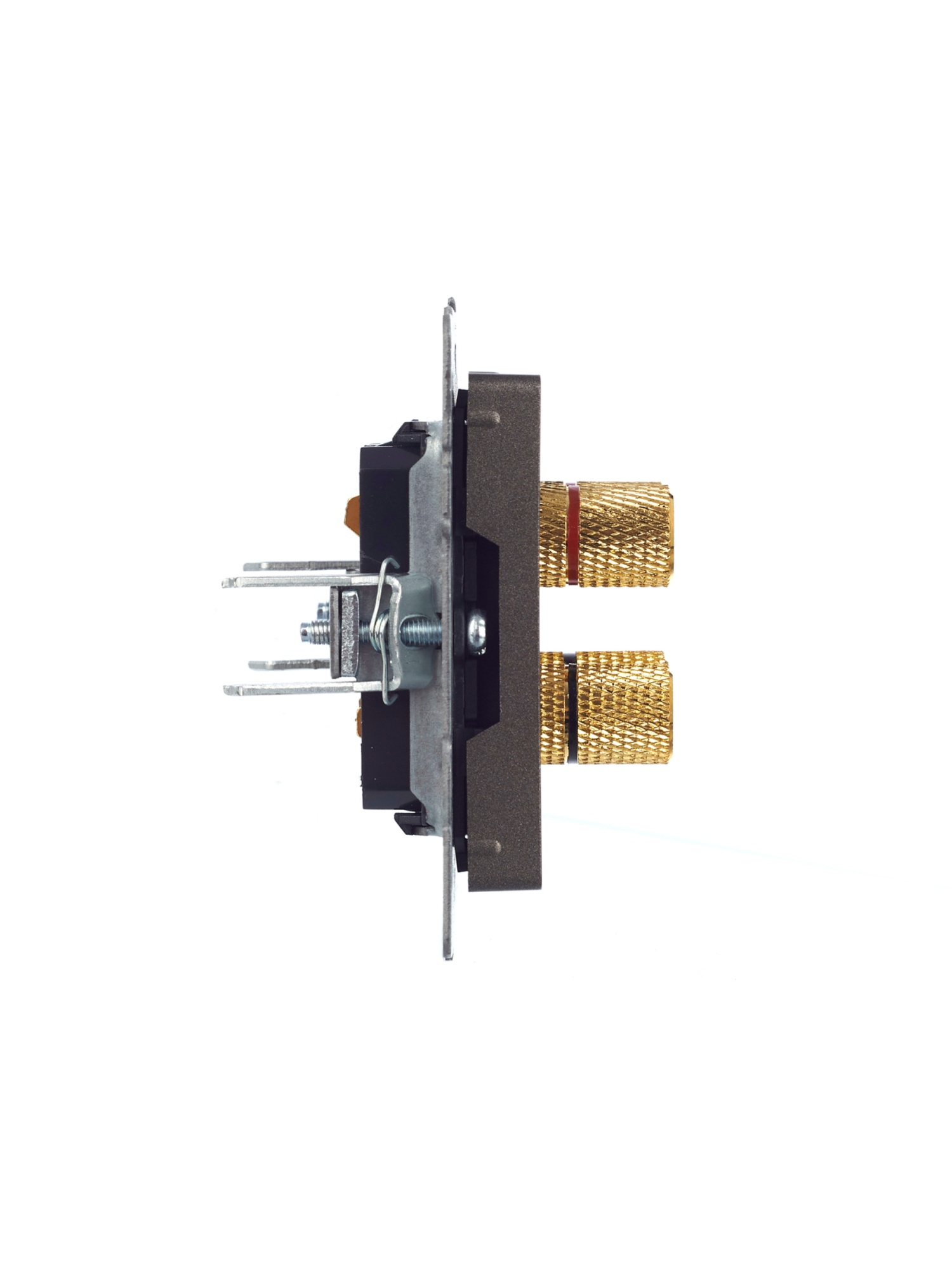 BRITE Аудиорозетка 4-местная РА10-БрТБ темная бронза IEK