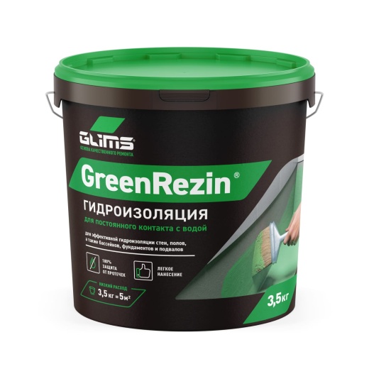 Многоцелевой эластичный герметик GLIMS®GreenResin