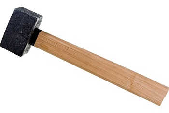 Кувалда, 6000 г, кованая головка, деревянная рукоятка 900 мм Matrix